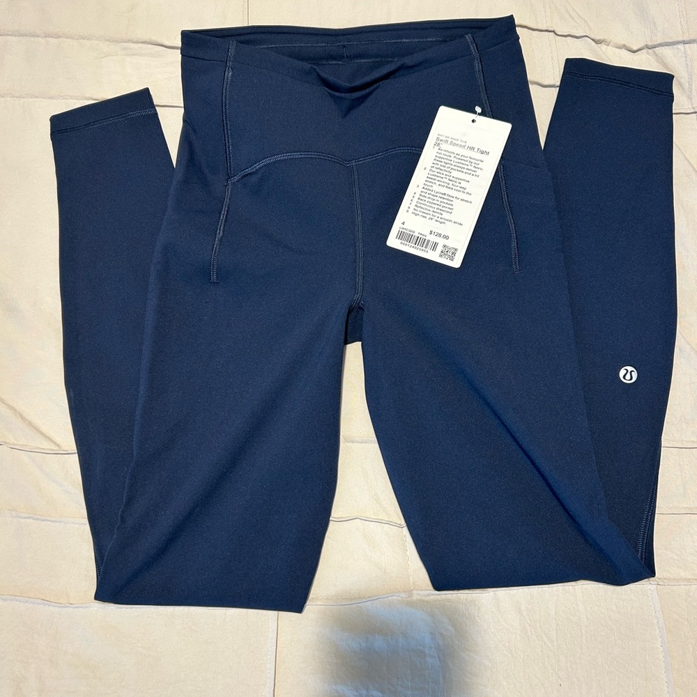 lululemon athletica Navy Blue Leggings